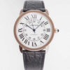 RONDE DE CARTIER W6701009 AF Factory Leather Strap JF Replica Watches - JF Replica