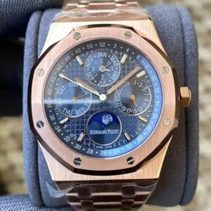 Audemars Piguet Royal Oak 26574OR.OO.1220OR.03 APS Factory Rose Gold Strap JF Replica Watches - JF Replica