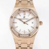 Audemars Piguet Royal Oak 77351OR.ZZ.1261OR.01 8F Factory Rose Gold Case JF Replica Watches - JF Replica
