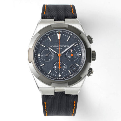 Vacheron Constantin Overseas 5510V/000T-B923 8F Factory V2 Fabric Strap JF Replica Watches - JF Replica