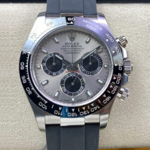 Rolex Cosmograph Daytona M116519LN-0027 Clean Factory Black Rubber Strap JF Replica Watches - JF Replica