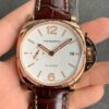 Panerai Luminor PAM01042 VS Factory Brown Leather Strap JF Replica Watches - JF Replica