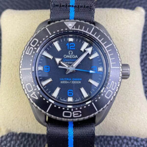 Omega Seamaster 215.92.46.21.01.001 VS Factory Black Dial JF Replica Watches - JF Replica