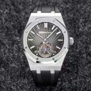 Audemars Piguet Royal Oak Tourbillon R8 Factory V3 Black Dial JF Replica Watches - JF Replica