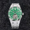 Audemars Piguet Royal Oak Tourbillon 26532IC.EE.1220TI.01 R8 Factory Green Dial JF Replica Watches - JF Replica