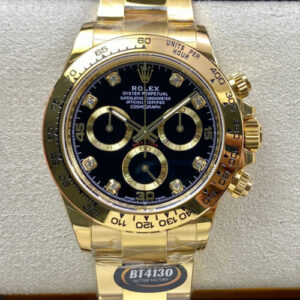 Rolex Daytona M116508-0016 BT Factory Black Diamond Dial JF Replica Watches - JF Replica