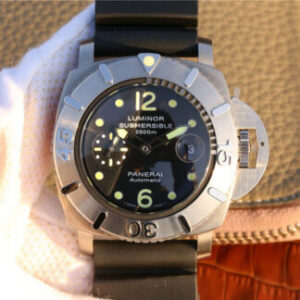 Panerai Submersible PAM 00194 VS Factory Black Strap JF Replica Watches - JF Replica