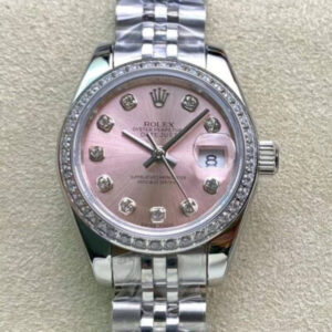 Rolex Datejust M279384RBR-0003 28MM BP Factory Pink Diamond Dial JF Replica Watches - JF Replica