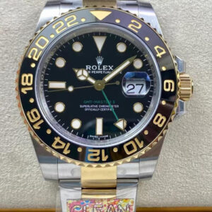 Rolex GMT Master II 116713-LN-78203 Clean Factory Black Bezel JF Replica Watches - JF Replica