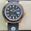 Rolex Yacht Master 116655 AR Factory Black Rubber Strap JF Replica Watches - JF Replica