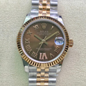 Rolex Datejust M278271-0004 31MM EW Factory Brown Dial JF Replica Watches - JF Replica