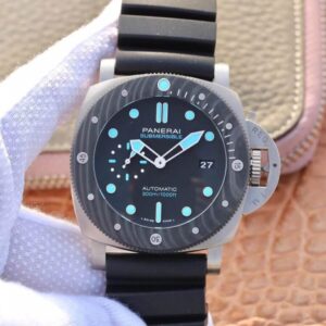 Panerai Submersible PAM00799 VS Factory Black Strap JF Replica Watches - JF Replica