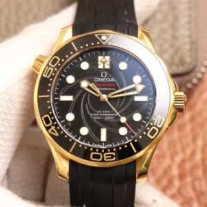 Omega Seamaster 210.62.42.20.01.001 VS Factory Black Strap JF Replica Watches - JF Replica