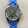 Rolex Datejust 28MM BP Factory Stainless Steel Green Dial JF Replica Watches - JF Replica