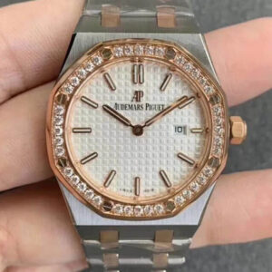 Audemars Piguet Royal Oak 67651SR.ZZ.1261SR.01 JF Factory Diamond-Set Bezel JF Replica Watches - JF Replica