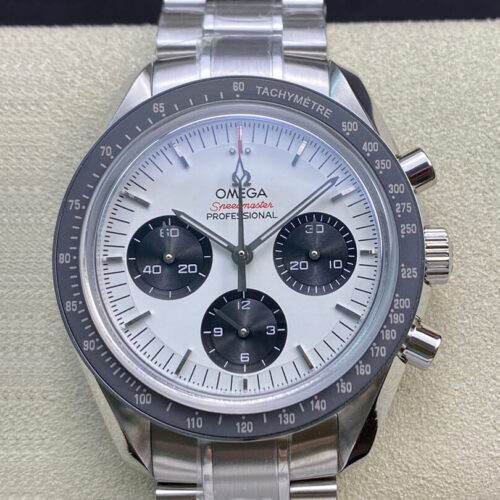Omega Speedmaster 42MM OM Factory Black Ceramic Bezel JF Replica Watches - JF Replica