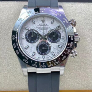 Rolex Daytona M116519LN-0038 Noob Factory Rubber Strap JF Replica Watches - JF Replica