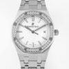Audemars Piguet Royal Oak 77350ST 8F Factory Silver Strap JF Replica Watches - JF Replica