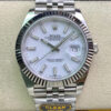 Rolex Datejust M126334-0010 Clean Factory Silver Stainless Steel Strap JF Replica Watches - JF Replica
