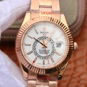 Rolex Sky Dweller M326935-0005 Noob Factory 904L Stainless Steel JF Replica Watches - JF Replica