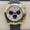 Rolex Cosmograph Daytona 116528 Clean Factory White Dial JF Replica Watches - JF Replica