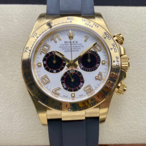 Rolex Cosmograph Daytona 116528 Clean Factory White Dial JF Replica Watches - JF Replica