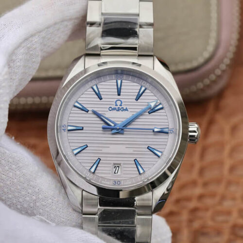 Omega Seamaster 220.10.41.21.06.001 VS Factory Grey Dial Stainless Steel Strap JF Replica Watches - JF Replica