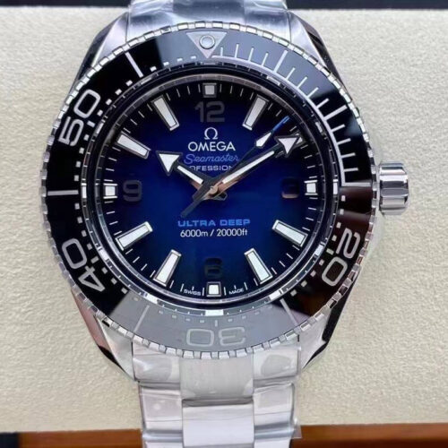 Omega Seamaster 215.30.46.21.03.001 VS Factory Blue Dial JF Replica Watches - JF Replica