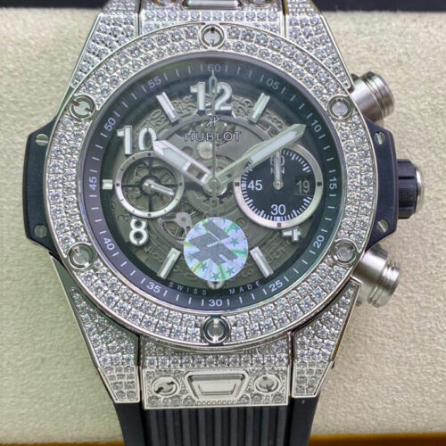 Hublot BIG BANG 421.NX.1170.RX.1704 ZF Factory Diamond Bezel JF Replica Watches - JF Replica