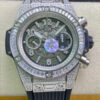 Hublot BIG BANG 421.NX.1170.RX.0904 ZF Factory Diamond Case Rubber Strap JF Replica Watches - JF Replica