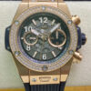 Hublot BIG BANG 421.OX.1180.RX.1104 ZF Factory Black Strap JF Replica Watches - JF Replica