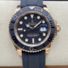 Rolex Yacht Master M126655-0002 Clean Factory Black Strap JF Replica Watches - JF Replica