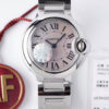 Ballon Bleu De Cartier 28MM AF Factory Silver Strap JF Replica Watches - JF Replica