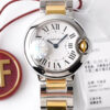 Ballon Bleu De Cartier 28MM W69007Z3 AF Factory Stainless Steel Bezel JF Replica Watches - JF Replica