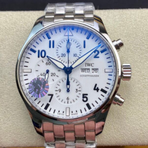 IWC Pilot 3777 ZF Factory Stainless Steel Strap JF Replica Watches - JF Replica