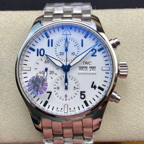 IWC Pilot 3777 ZF Factory Stainless Steel Strap JF Replica Watches - JF Replica