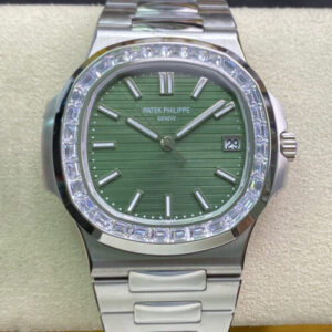 Patek Philippe Nautilus 5711/1300A-001 3K Factory Diamond-Set Bezel JF Replica Watches - JF Replica