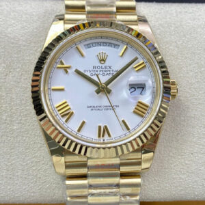 Rolex Day Date M228238-0042 EW Factory White Dial JF Replica Watches - JF Replica