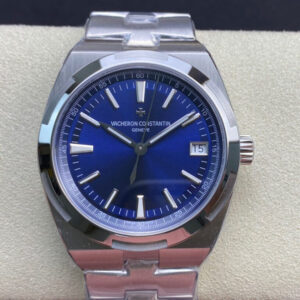 Vacheron Constantin Overseas 4500V/110A-B128 8F Factory Silver Stainless Steel Strap JF Replica Watches - JF Replica