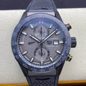 TAG Heuer Carrera CAR201J.FT6087 XF Factory Grey Strap JF Replica Watches - JF Replica