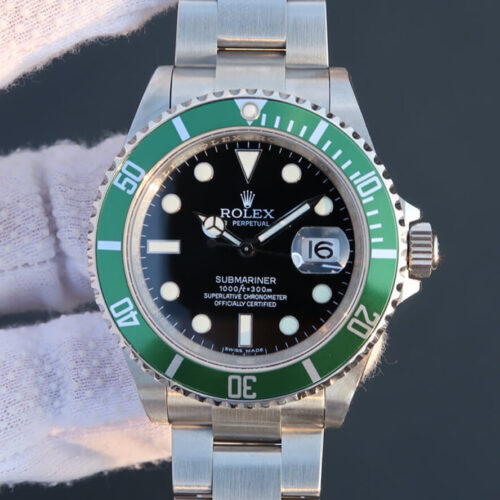 Rolex Submariner 16610LV-93250 JF Factory Green Bezel JF Replica Watches - JF Replica