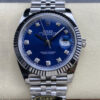 Rolex Datejust M126334-0016 Clean Factory Blue Diamond Dial JF Replica Watches - JF Replica