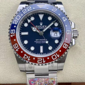 Rolex GMT Master II M126719blro-0003 Clean Factory Red Blue Ceramic Bezel JF Replica Watches - JF Replica