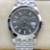 Rolex Datejust M126300-0008 VS Factory Stainless Steel Gray Dial JF Replica Watches - JF Replica