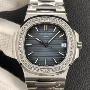 Patek Philippe Nautilus 5713/1G-010 3K Factory Stainless Steel Strap JF Replica Watches - JF Replica