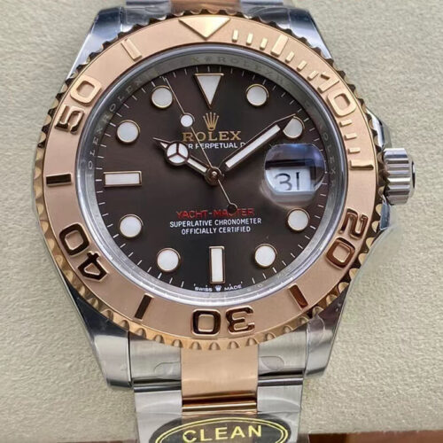 Rolex Yacht Master M126621-0001 Clean Factory Stainless Steel Strap JF Replica Watches - JF Replica