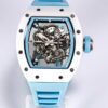 Richard Mille RM-055 BBR Factory Ceramic Case Rubber Strap JF Replica Watches - JF Replica