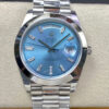 Rolex Day Date 228206 EW Factory Ice Blue Dial JF Replica Watches - JF Replica
