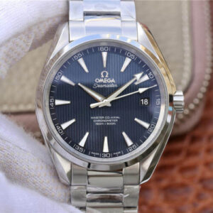 Omega Seamaster 231.10.42.21.03.001 VS Factory Silver Stainless Steel Blue Dial JF Replica Watches - JF Replica