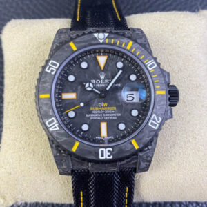 Rolex Submariner VS Factory DIW Black Fabric Strap JF Replica Watches - JF Replica